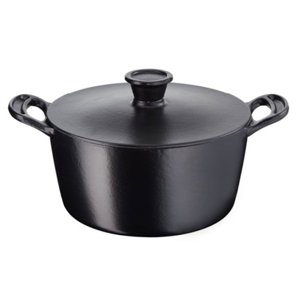 Jamie Oliver Signature Cast Iron Round Stewpot 24 cm + lid