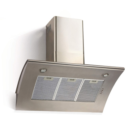 Falco 90Cm 45 Deg S/Steel Chimney Extractor AWS-S51B