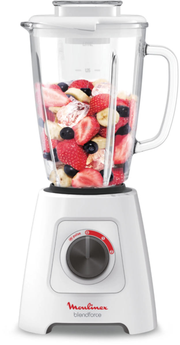 Moulinex Blendforce 600W With Grinder And Glass Jug LM43P110