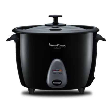 Moulinex Inicio 2 Rice Cooker-  15 Cups Xl, Black MK158811