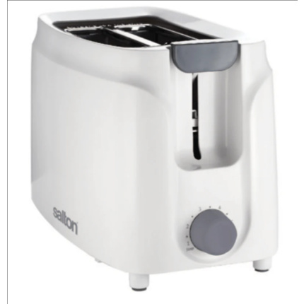 Salton Cool Touch 2 Slice White Toaster ST2S-09