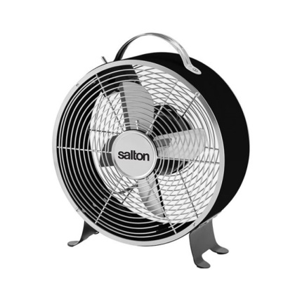 Salton SCF25 Clock Fan Copper Colour 25watt