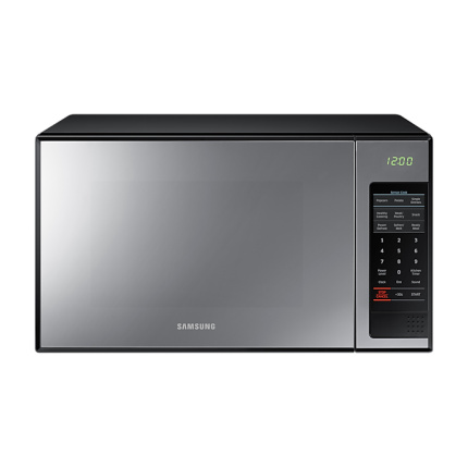 Samsung 32L 1000 Watt Solo Microwave - Mirror Silver ME0113M1